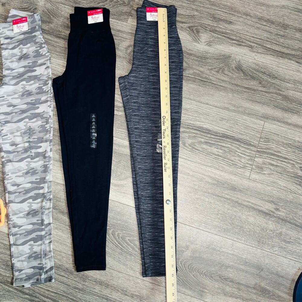 Flirtitude Active Bundle 3 Leggings 2 Tops Extra Small $88 Retail 0313 - Picture 6 of 6